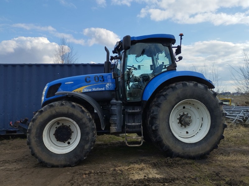 New Holland T7030 - Stabilizacja gruntu